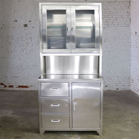 vintage polar manufacturing stainless steel cabinet|history of vintage steel cabinets.